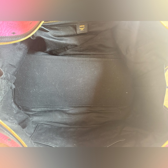 AUTHENTIC MCM PINK DUFFLE BAG - Picture 13 of 16